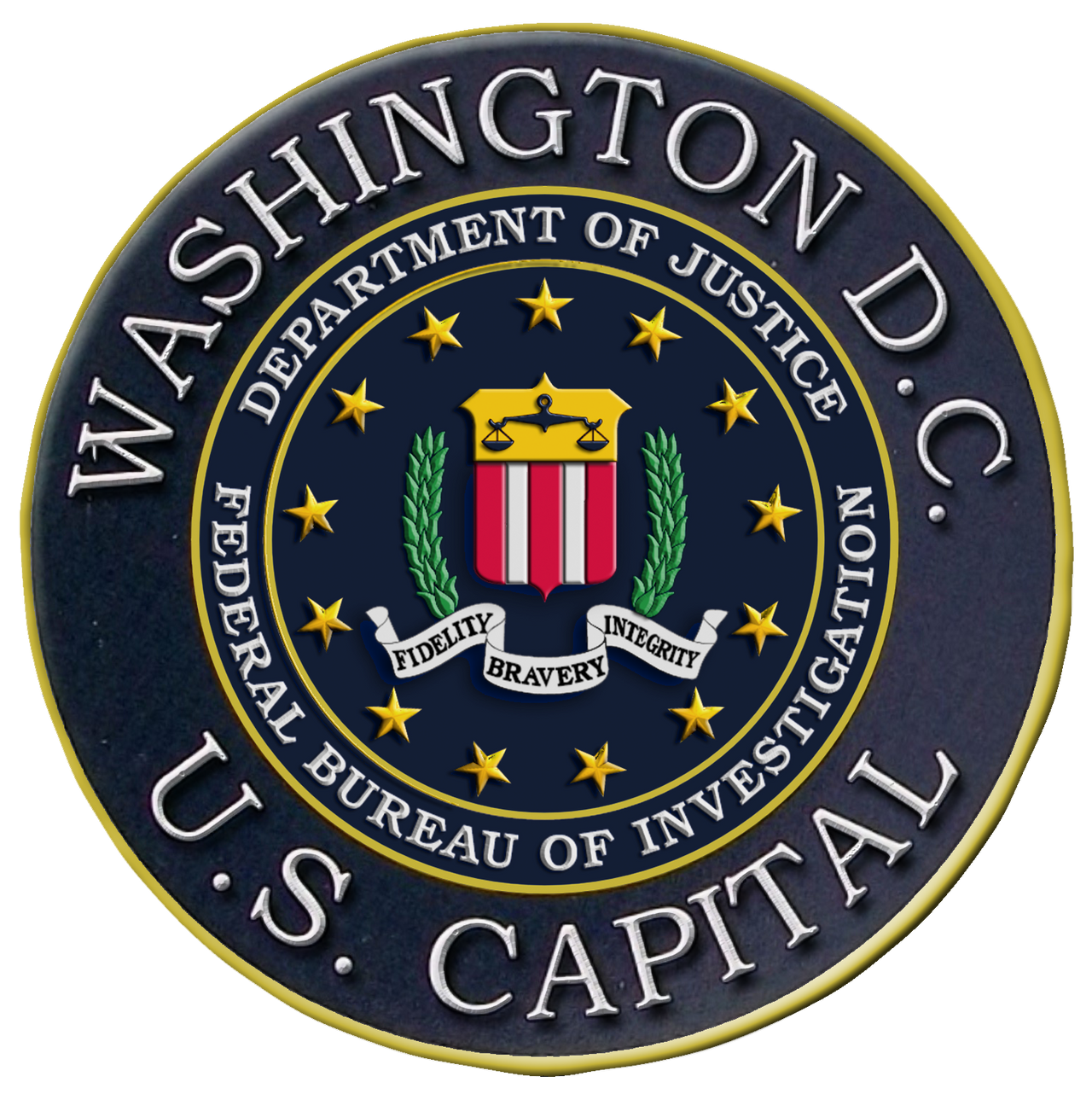 Washington D.C., U.S. Capital, Department of Justice, Federal Bureau of Investigation - pete2000ce